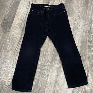 Gap black corduroy pants